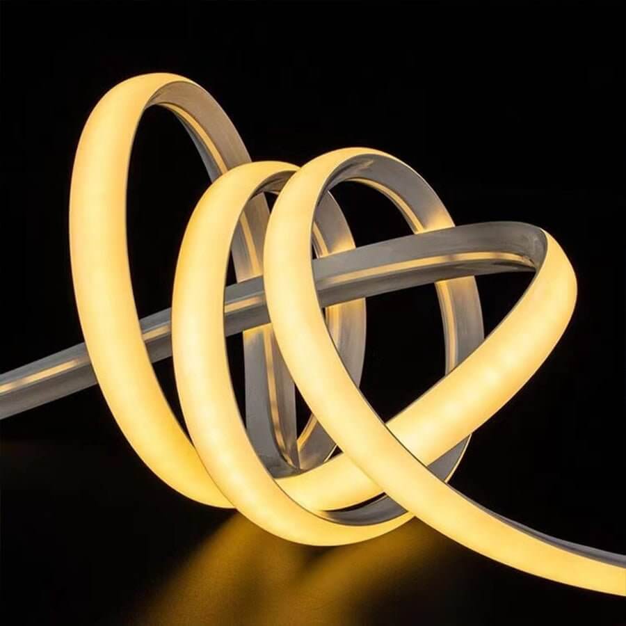 industrial style seamless corner mount led strip light with silicone design