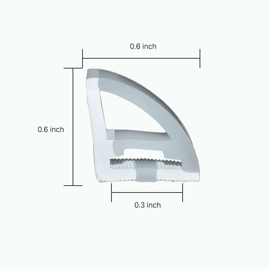 industrial style seamless corner mount led strip light with silicone design