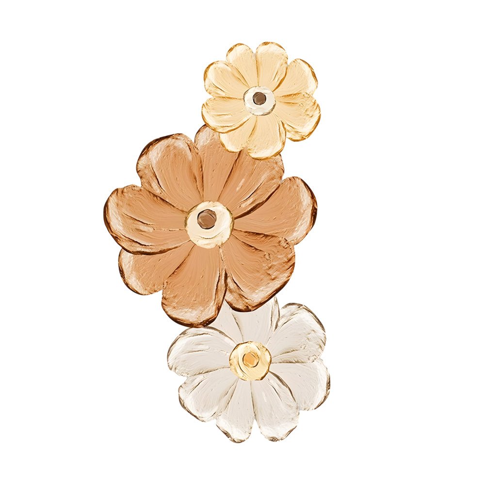 Flower & Plant LED Wall Art — USB-Powered, Frameless, Remote Control, Multiple Sizes