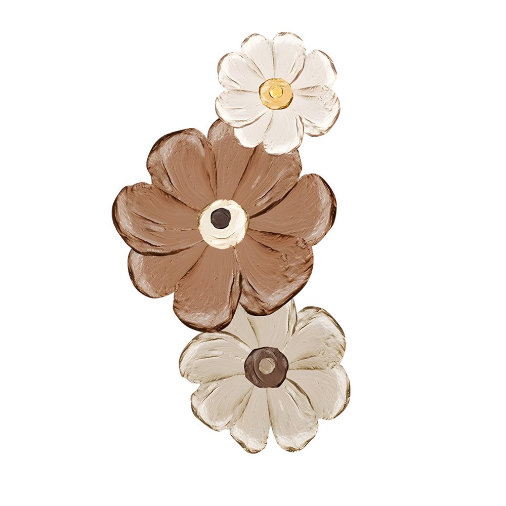 Flower & Plant LED Wall Art — USB-Powered, Frameless, Remote Control, Multiple Sizes