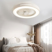 Intelligent Inverter Bladed Ceiling Fan with Remote Control and Wind-Guiding Light Luxe