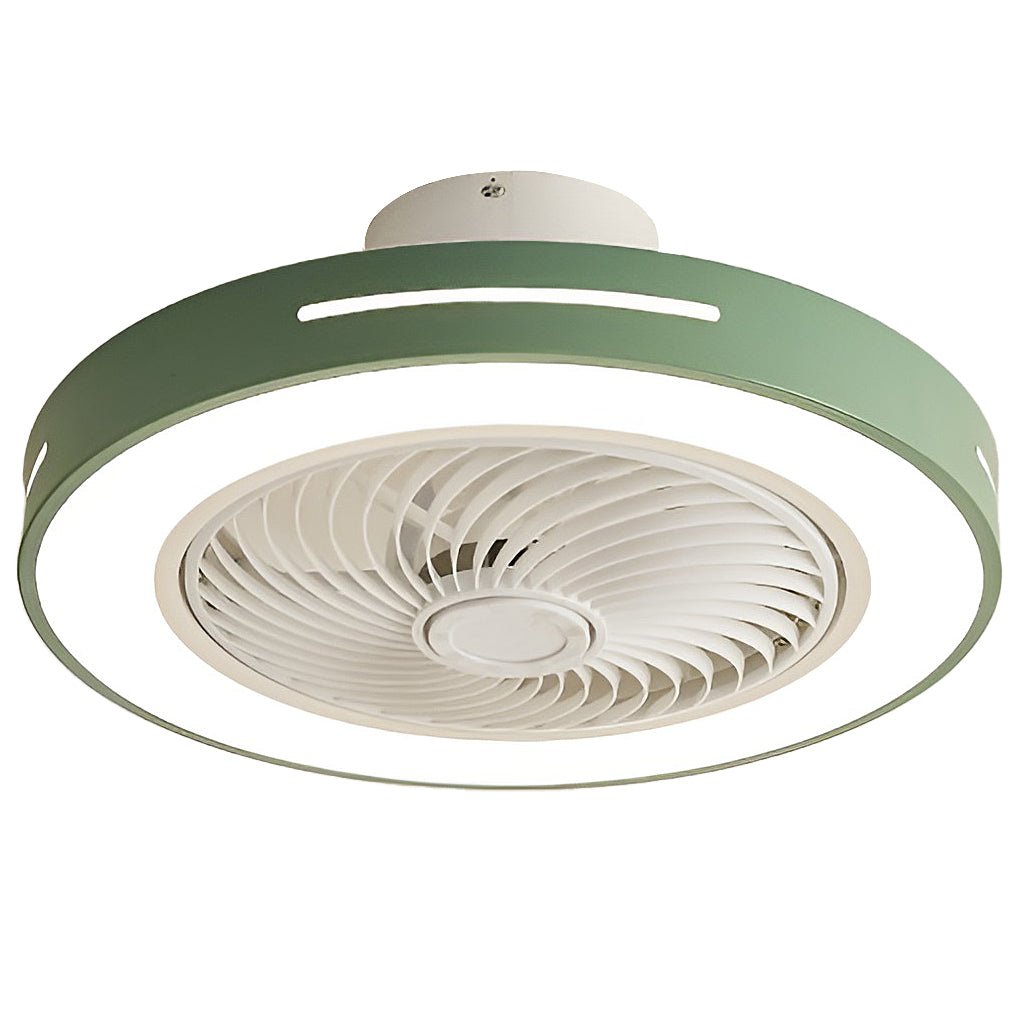 Intelligent Inverter Bladed Ceiling Fan with Remote Control and Wind-Guiding Light Luxe