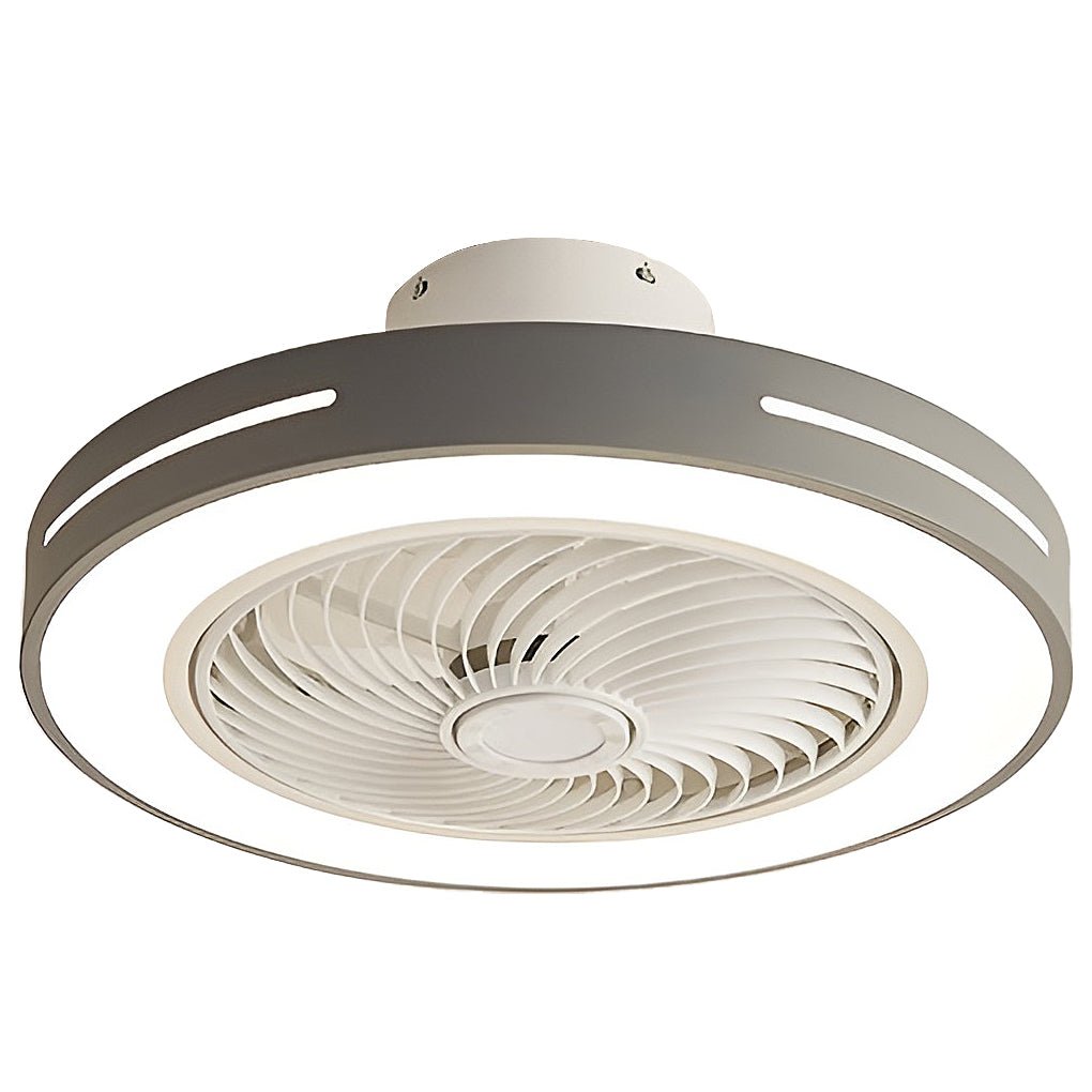 Intelligent Inverter Bladed Ceiling Fan with Remote Control and Wind-Guiding Light Luxe