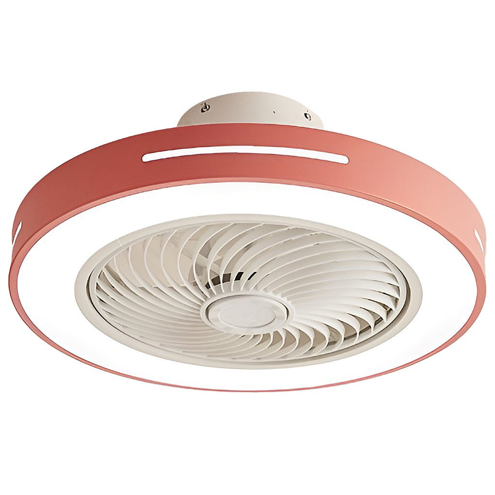 Intelligent Inverter Bladed Ceiling Fan with Remote Control and Wind-Guiding Light Luxe