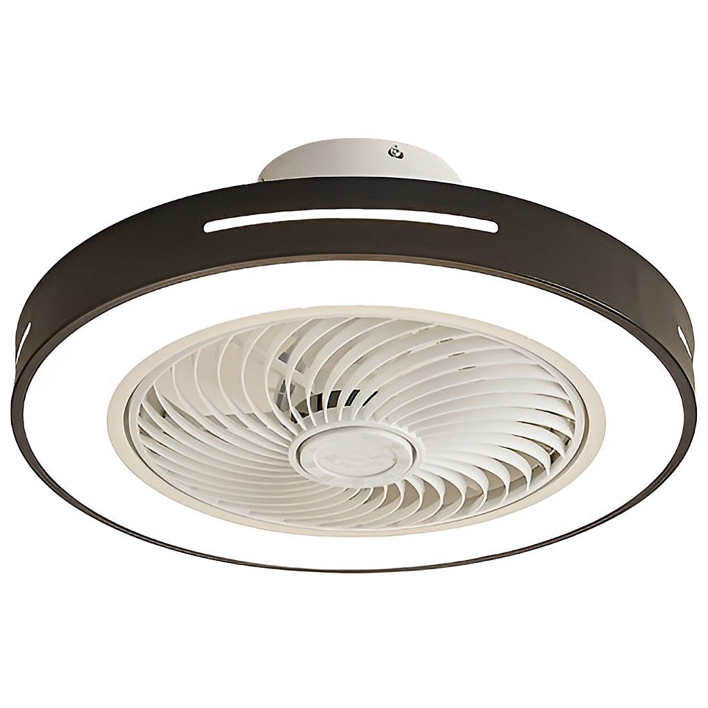 Intelligent Inverter Bladed Ceiling Fan with Remote Control and Wind-Guiding Light Luxe