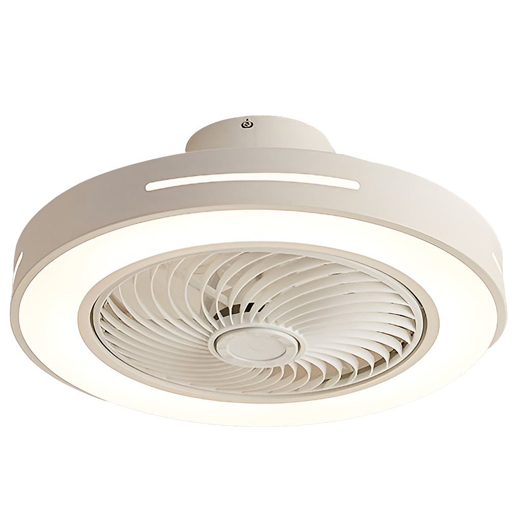 Intelligent Inverter Bladed Ceiling Fan with Remote Control and Wind-Guiding Light Luxe