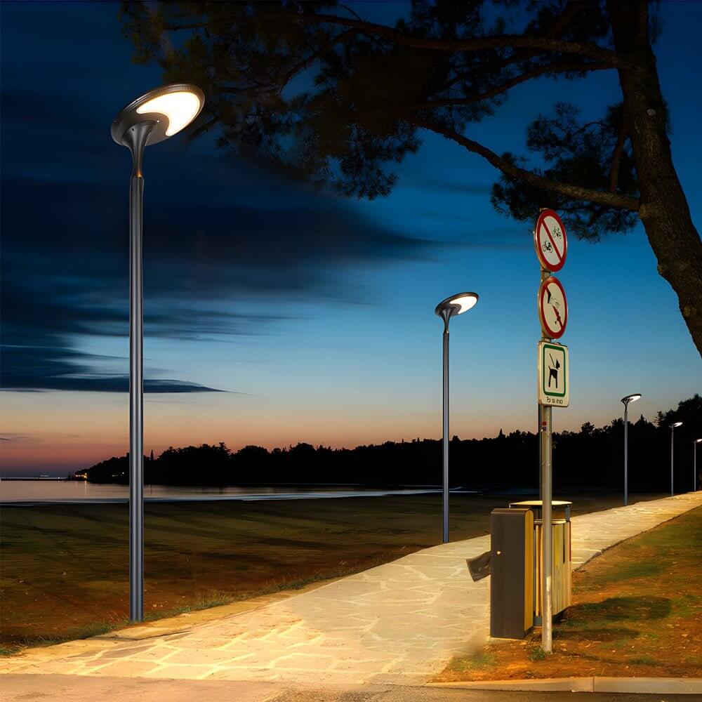 ip65 outdoor solar street lamp post lights for parks