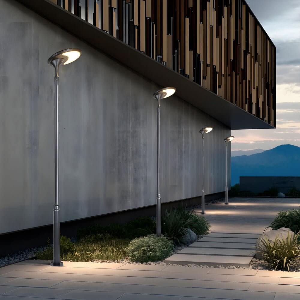 ip65 outdoor solar street lamp post lights for parks