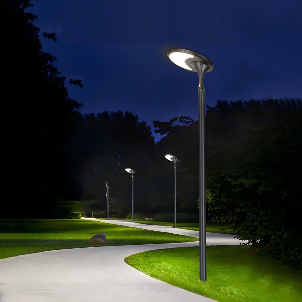 ip65 outdoor solar street lamp post lights for parks