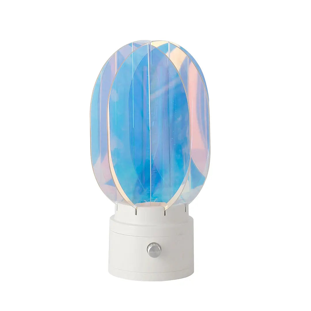 Unique Artistic LED Table Lamps - Colorful Aluminum Decorative Lighting Luxe