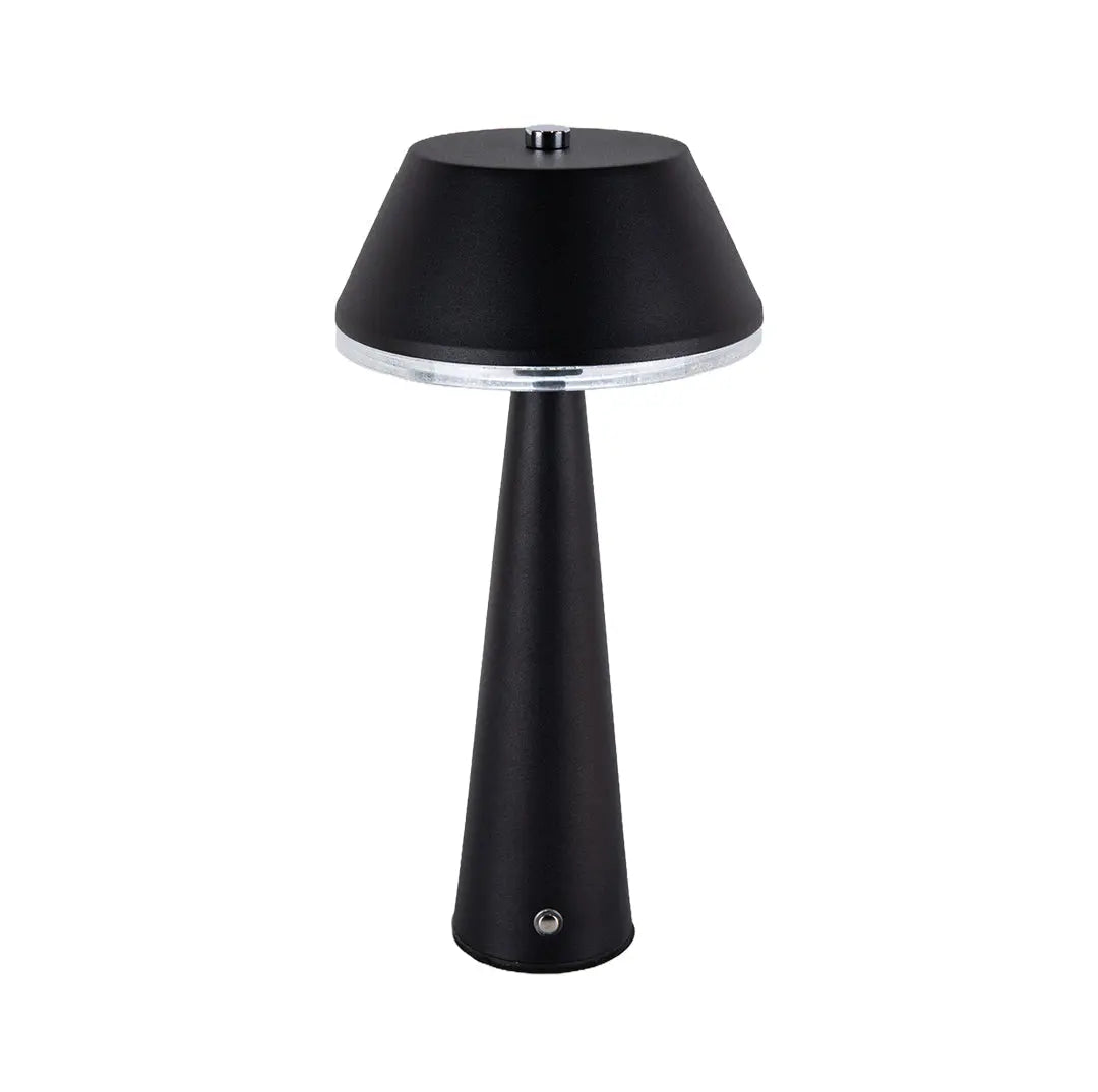 Unique Contemporary Portable Cordless Rechargeable Table Lamp Luxe