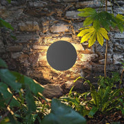 Contemporary LED Outdoor Wall Sconce — Die-Cast Aluminum, 10W, IP54, 3200K, Flat / Square / Round