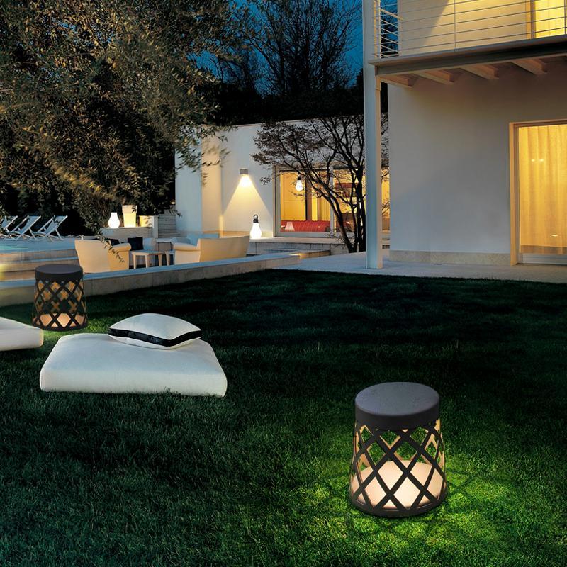 Modern Lantern Bollard Light — Aluminum & Glass, LED 6W–10W, 3200K Warm White, IP54 Weatherproof