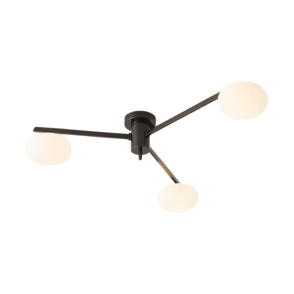 jasper semi flush mount ceiling lamp available in 3 5 or 6 lights