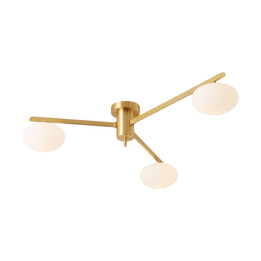 jasper semi flush mount ceiling lamp available in 3 5 or 6 lights