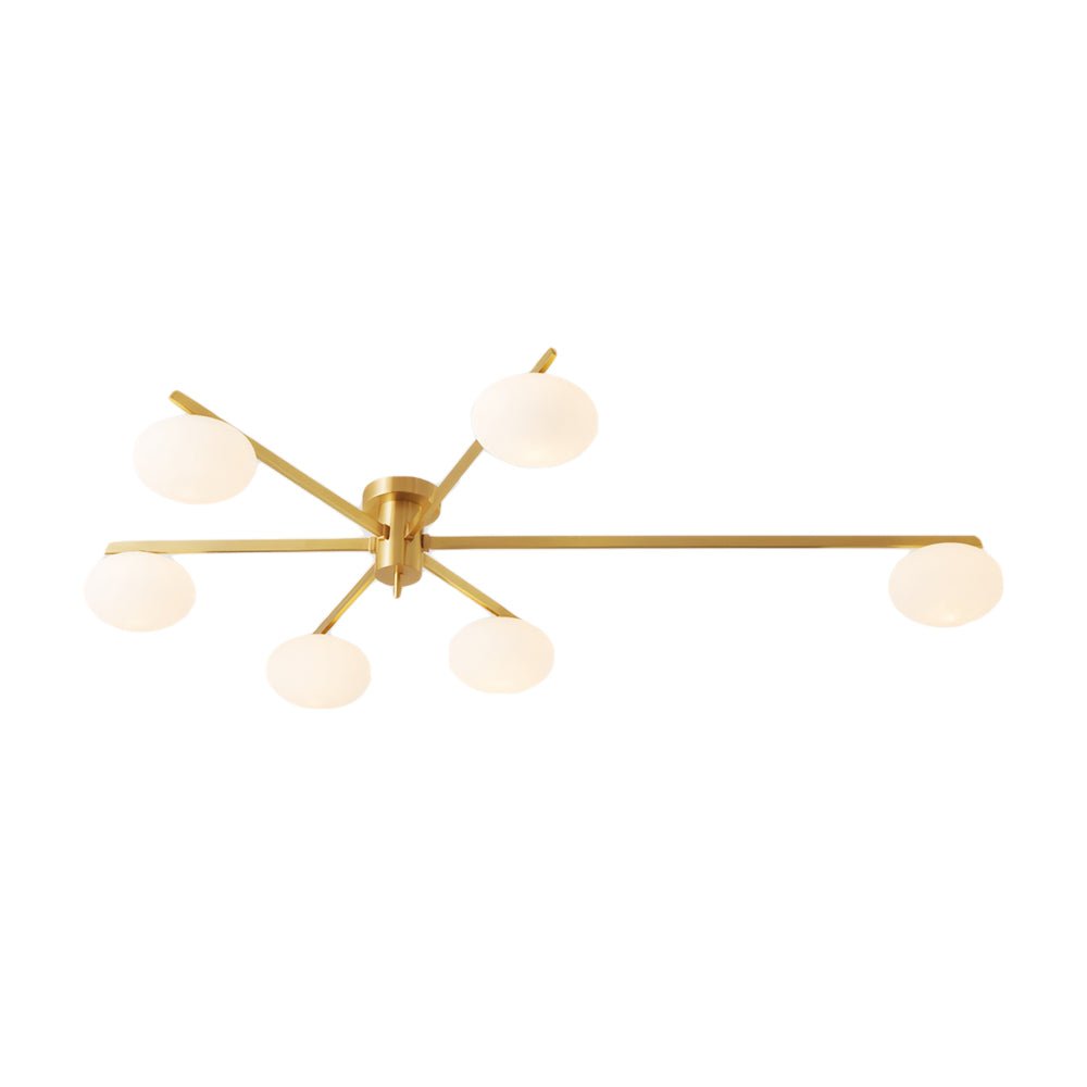 jasper semi flush mount ceiling lamp available in 3 5 or 6 lights