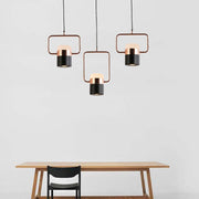 Microphone-Shape Mini Pendant Light — Metal, 10W LED, 3000K, 79" Adjustable Cord