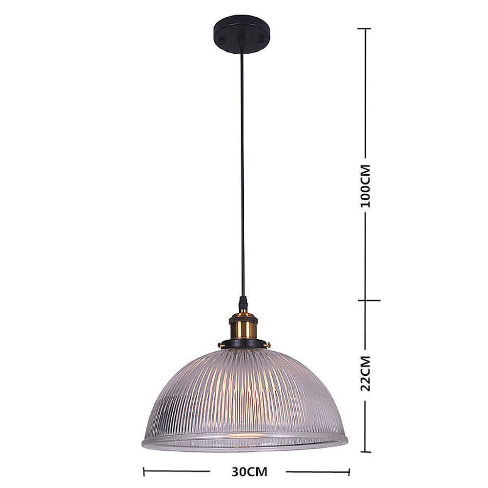 Vintage Glass Bowl Pendant — Electroplated Metal, Purple Finish, 1-Light, 12" Diameter