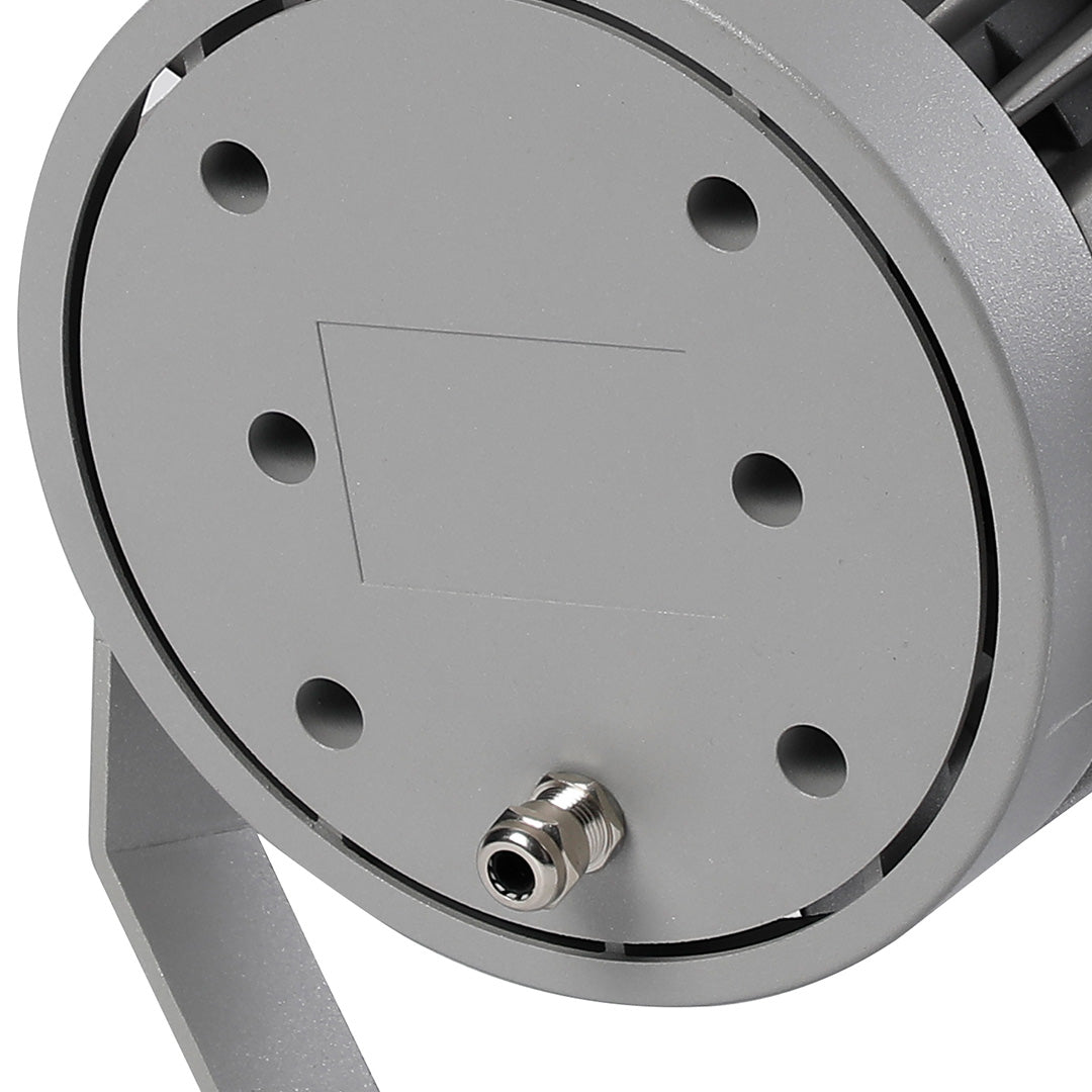 Outdoor LED Landscape Spotlight — Die-Cast Aluminum, DC24V, 18W / 24W / 36W, 3000K, IP65 Weatherproof