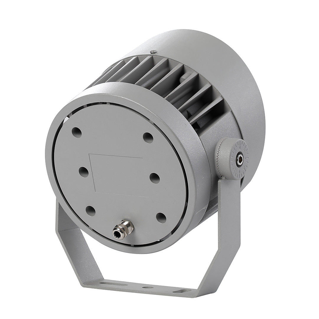 Outdoor LED Landscape Spotlight — Die-Cast Aluminum, DC24V, 18W / 24W / 36W, 3000K, IP65 Weatherproof
