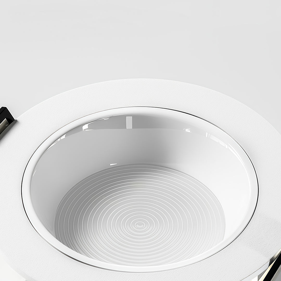 Anti-Glare LED Recessed Downlight — Aluminum & Acrylic, 2.5"–8", 12W–35W, 3000K / 4000K / 6000K