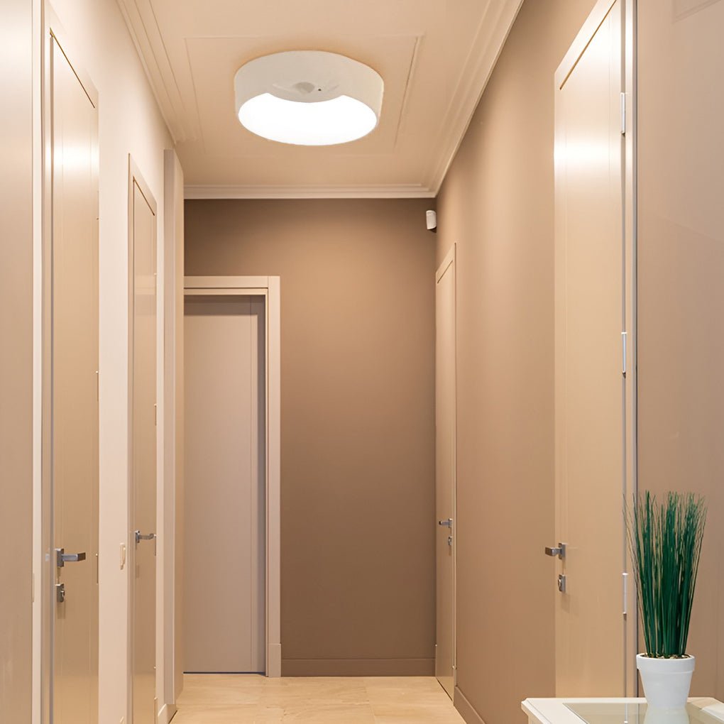 led battery operated round motion sensor ceiling lights with remote control