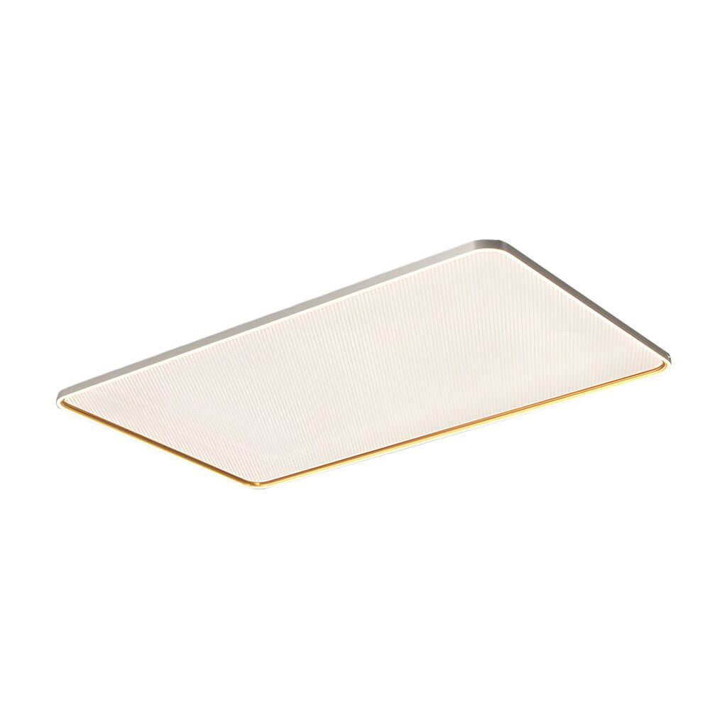 led ceiling light in brushed gray aluminum