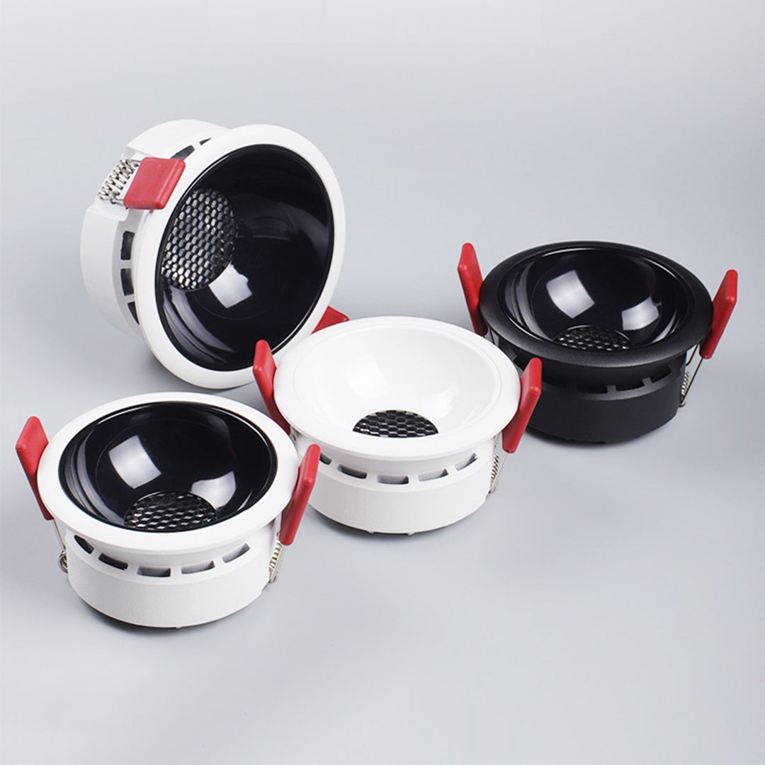 Ultra-Thin Anti-Glare COB Spotlight Ceiling Lights - Honeycomb Recessed Lighting