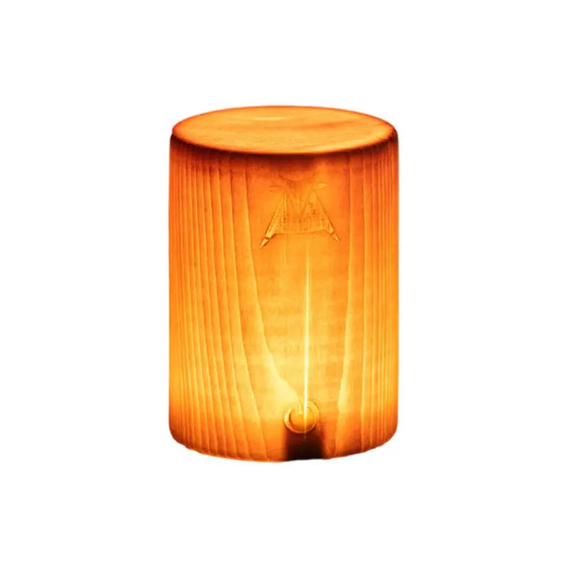 Accent Table Lamps with LED Cube Design Luxe