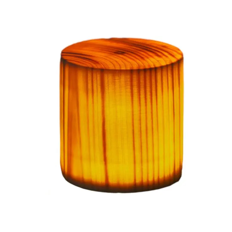 Accent Table Lamps with LED Cube Design Luxe