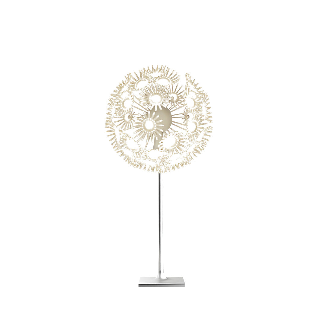 Dandelion Landscape Novelty Light — Stainless Steel, LED, IP65 Weatherproof, 3000K Warm White, 5 Sizes