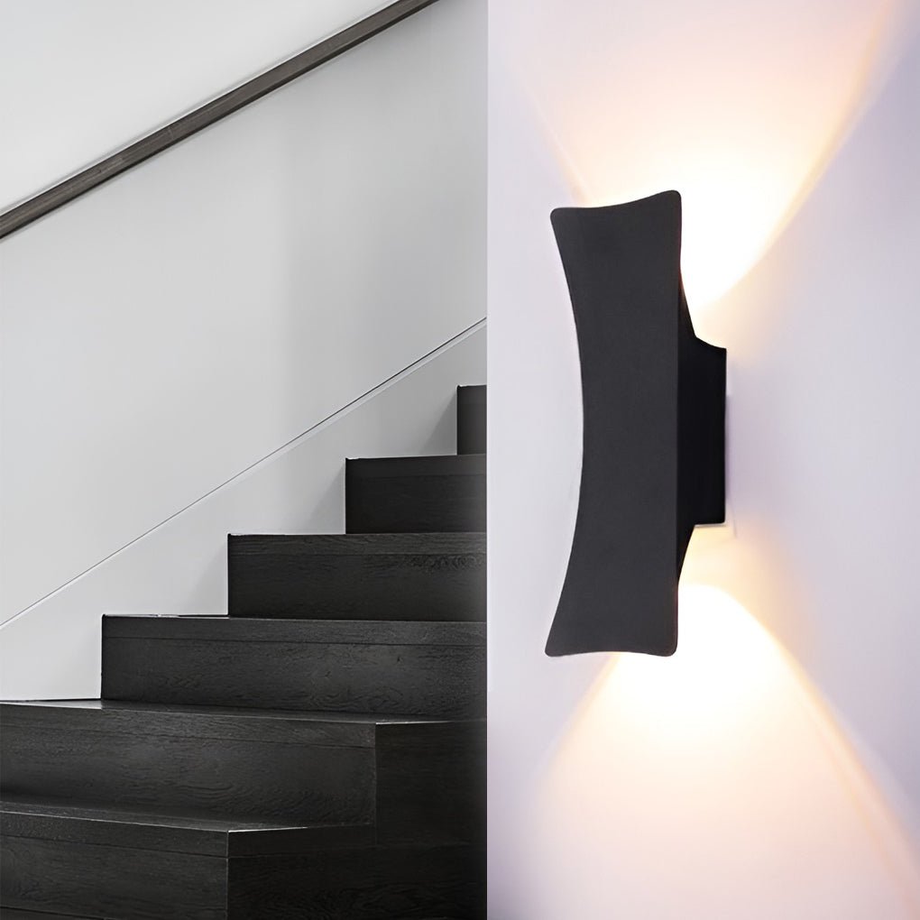 led outdoor wall sconce lighting creative up and down wall lamps