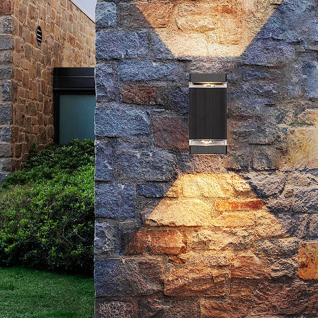 led outdoor wall sconce square up and down lights for wall lighting