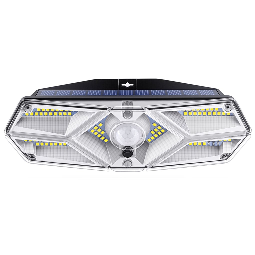 led outdoor wall sconces with solar energy and motion sensor lighting