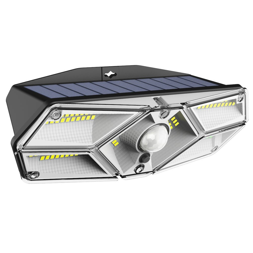 led outdoor wall sconces with solar energy and motion sensor lighting