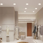 Anti-Glare LED Recessed Downlight — Aluminum & Acrylic, 2.5"–8", 12W–35W, 3000K / 4000K / 6000K