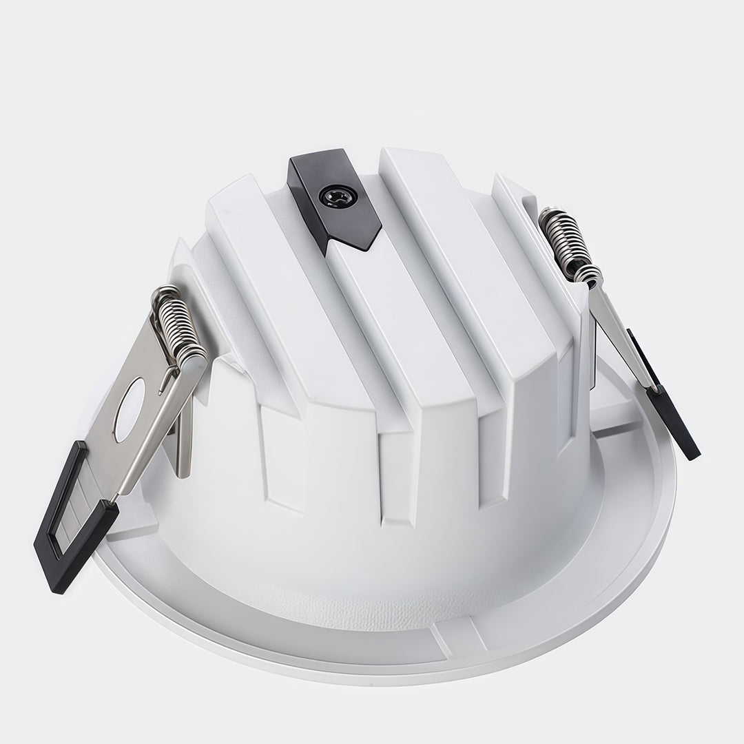 Anti-Glare LED Recessed Downlight — Aluminum & Acrylic, 2.5"–8", 12W–35W, 3000K / 4000K / 6000K
