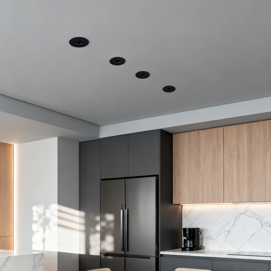 Deep-Baffle Recessed Spotlight — Aluminum, 6W–10W LED, Ra≥98 High CRI, 3000K / 4000K / 6000K, UGR<6 Anti-Glare