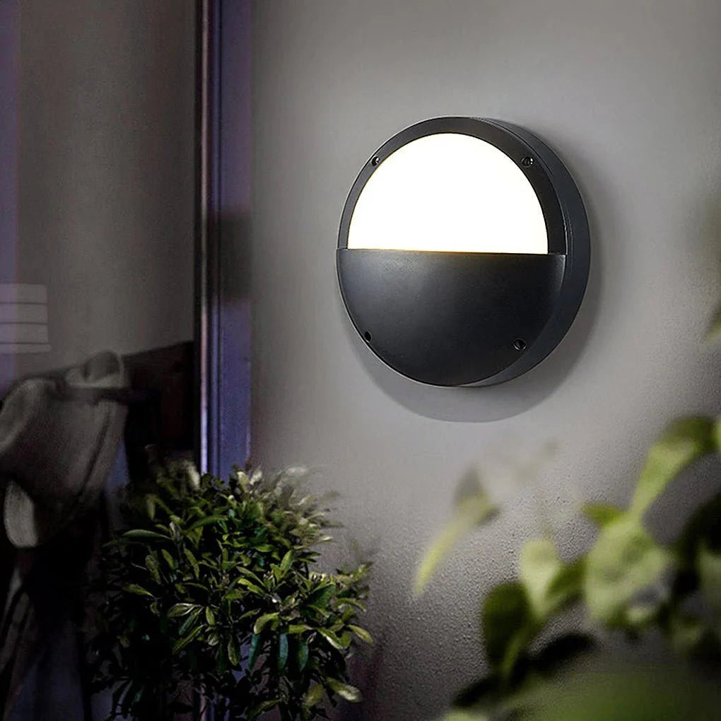 led round outdoor waterproof wall lamp ceiling lights for courtyards and balconies