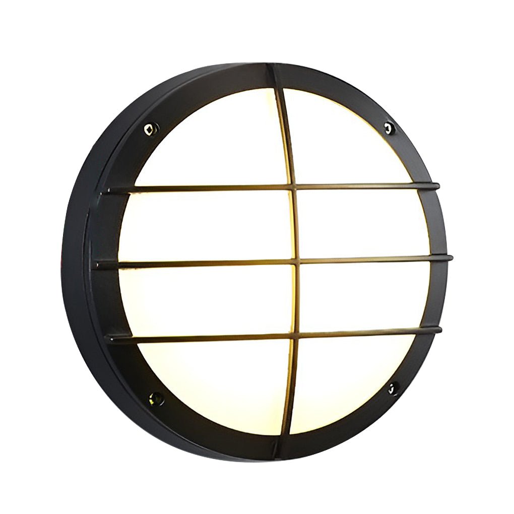 led round outdoor waterproof wall lamp ceiling lights for courtyards and balconies