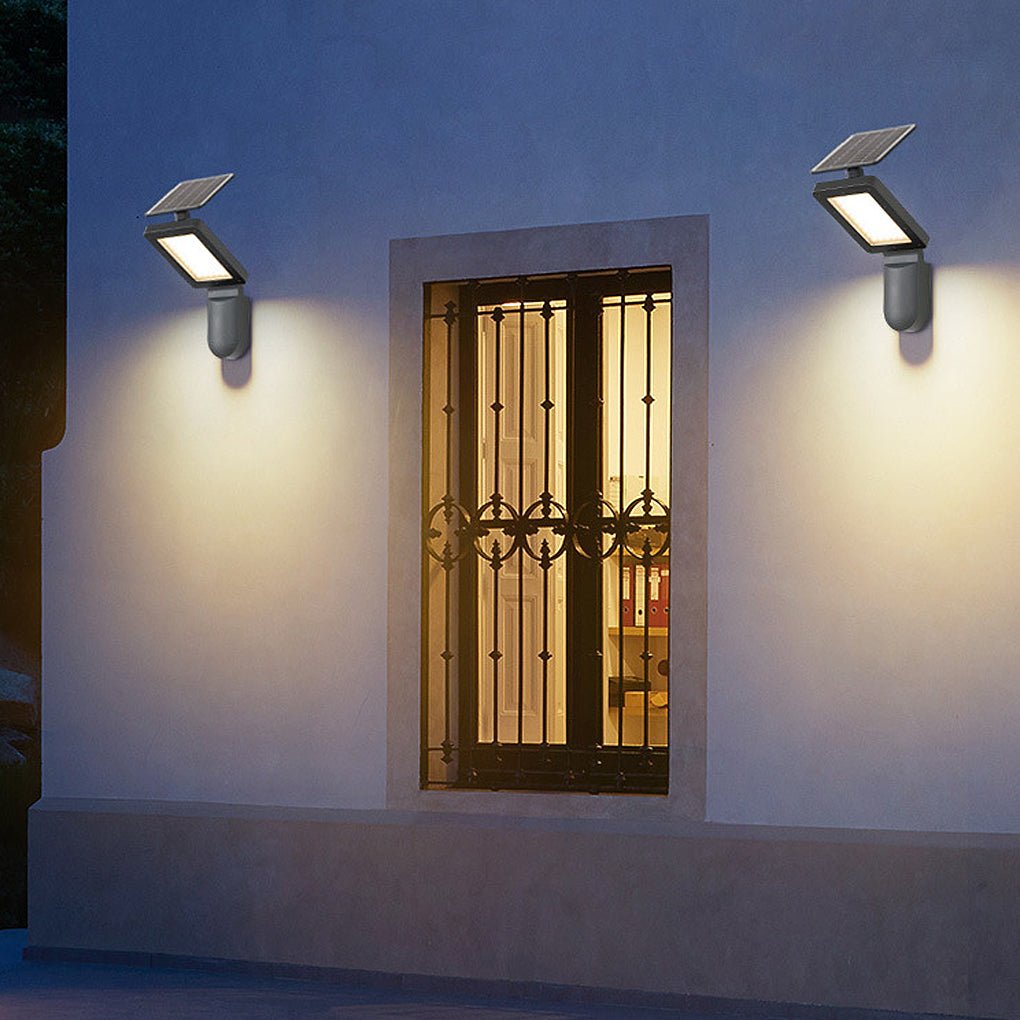 led solar wall sconce creative outdoor wall lights and lighting solutions