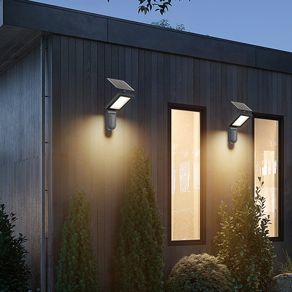 led solar wall sconce creative outdoor wall lights and lighting solutions