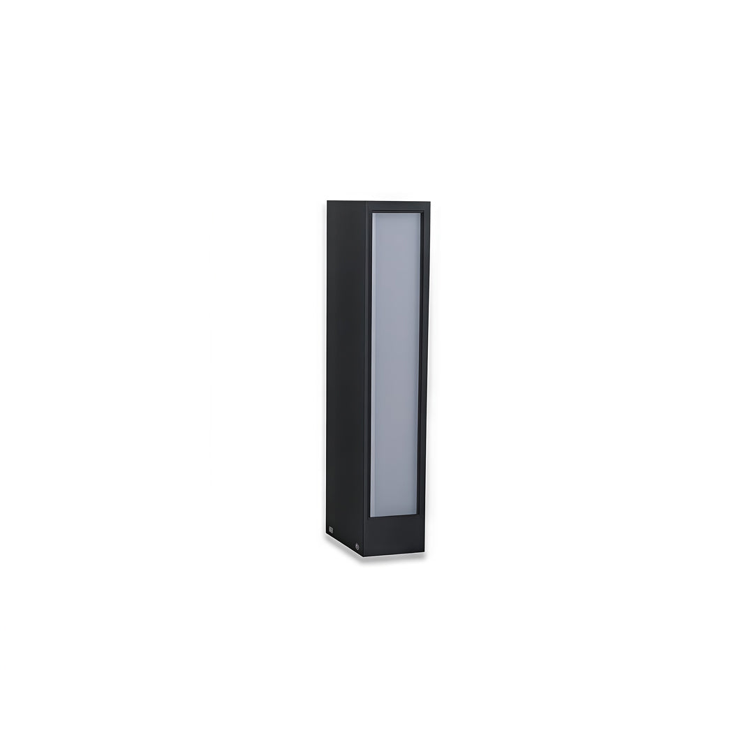Modern Outdoor Bollard Light — Aluminum, LED, IP65 Weatherproof, 9.8"–23.6"