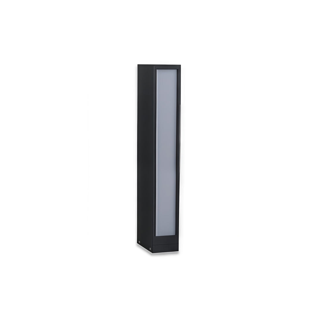 Modern Outdoor Bollard Light — Aluminum, LED, IP65 Weatherproof, 9.8"–23.6"