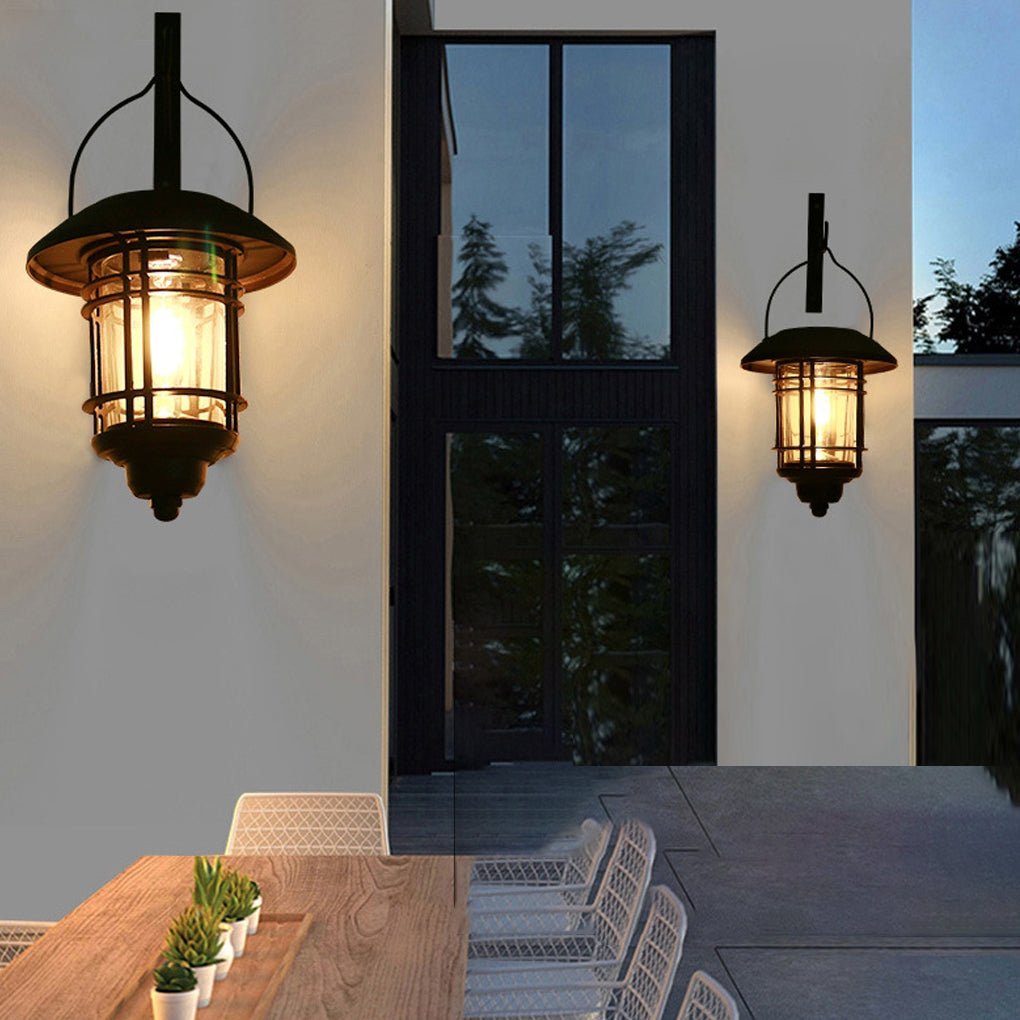 led wall sconce lighting industrial style solar outdoor wall lights