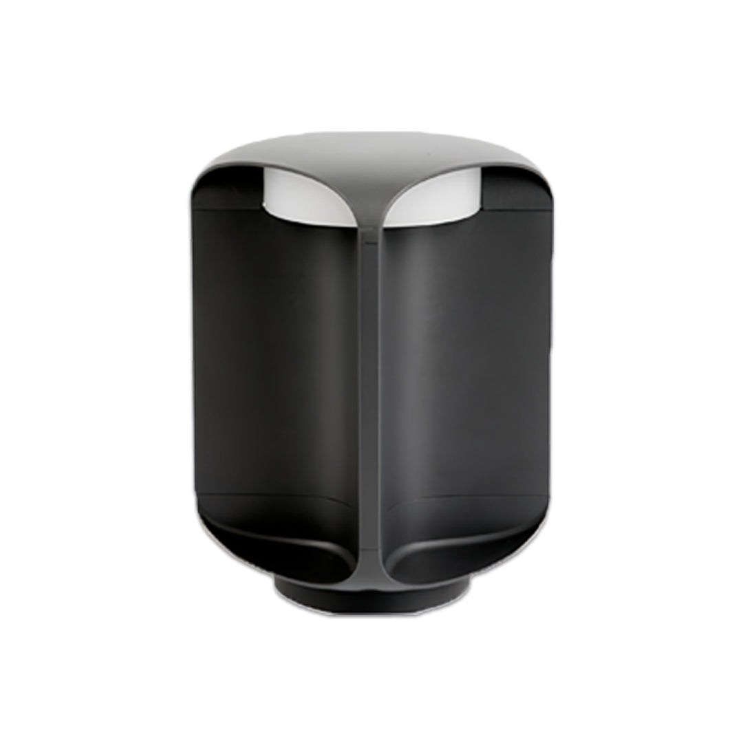 Minimalist Outdoor Bollard Light — Die-Cast Aluminum, 12W LED, IP65 Weatherproof, Black or Dark Gray
