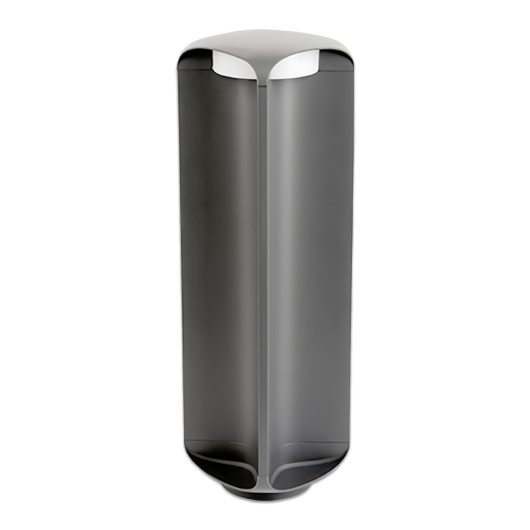 Minimalist Outdoor Bollard Light — Die-Cast Aluminum, 12W LED, IP65 Weatherproof, Black or Dark Gray