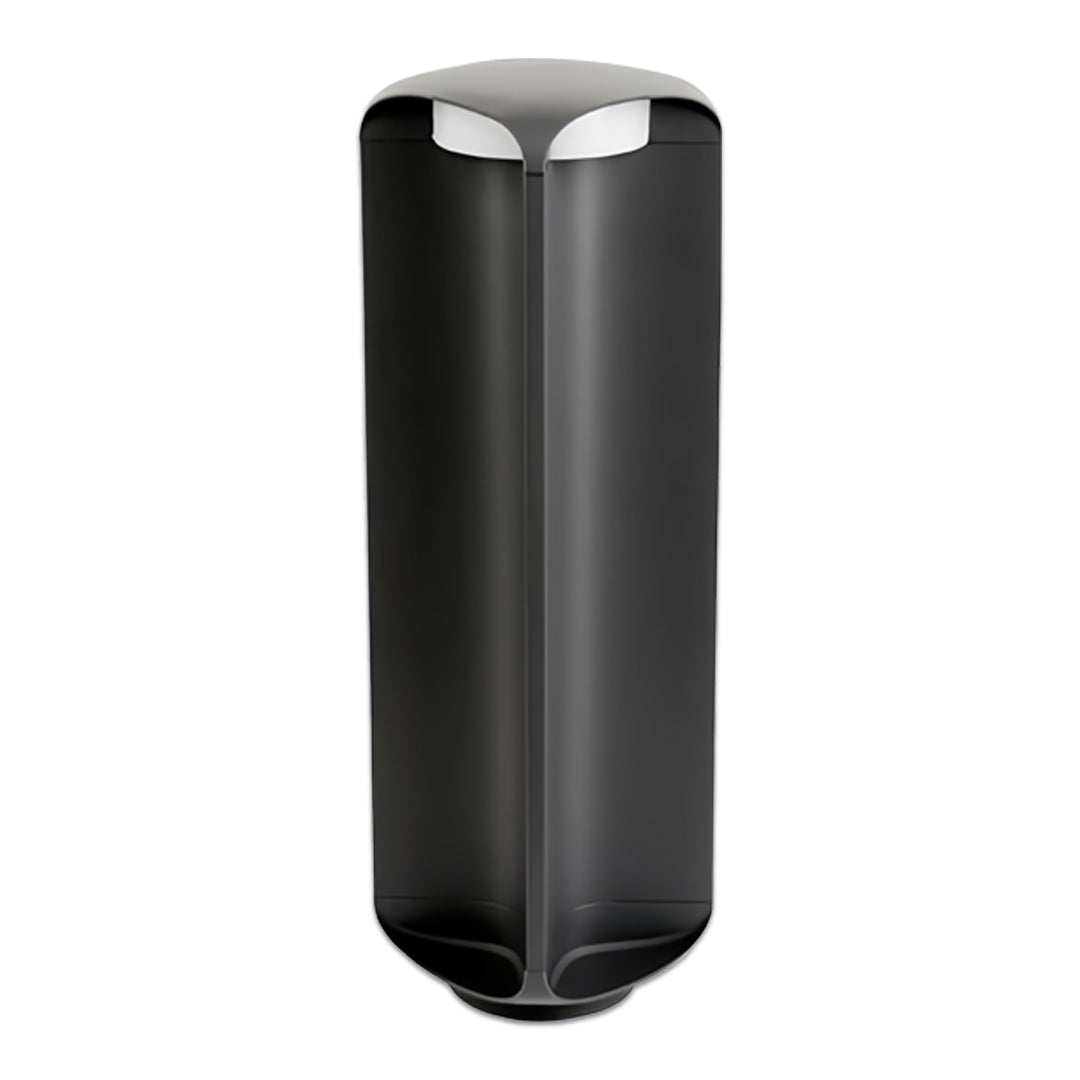 Minimalist Outdoor Bollard Light — Die-Cast Aluminum, 12W LED, IP65 Weatherproof, Black or Dark Gray