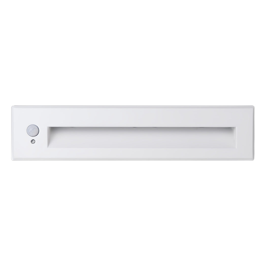 Modern Minimalist Embedded Outdoor Step & Deck Light — Aluminum, LED, Dual Color Temp (3000K/4000K), Motion Sensor, IP65, 2 Sizes