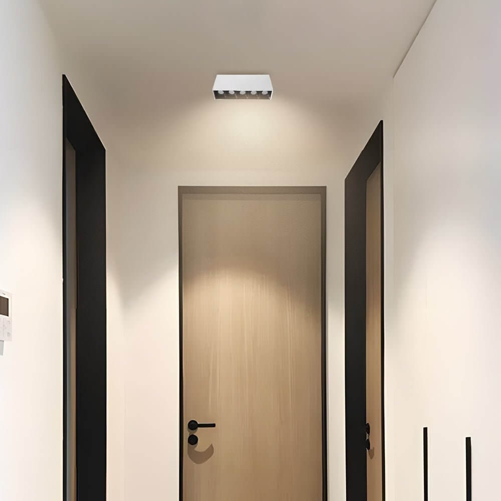 linear led ceiling downlight fixture for surface mounting